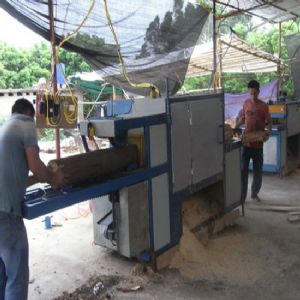 廣西--平南市-圓木多片鋸-方木-加工現場