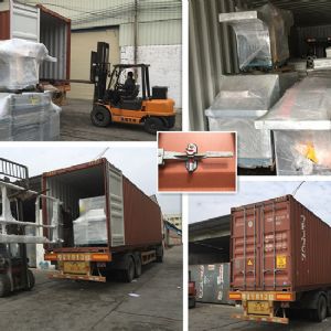 發往印尼客戶貨柜&nbsp;--原木多片鋸生產線