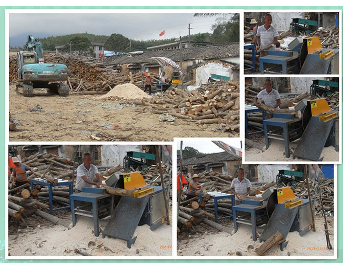 斷料鋸300型-廣東汕尾陸豐加工現場