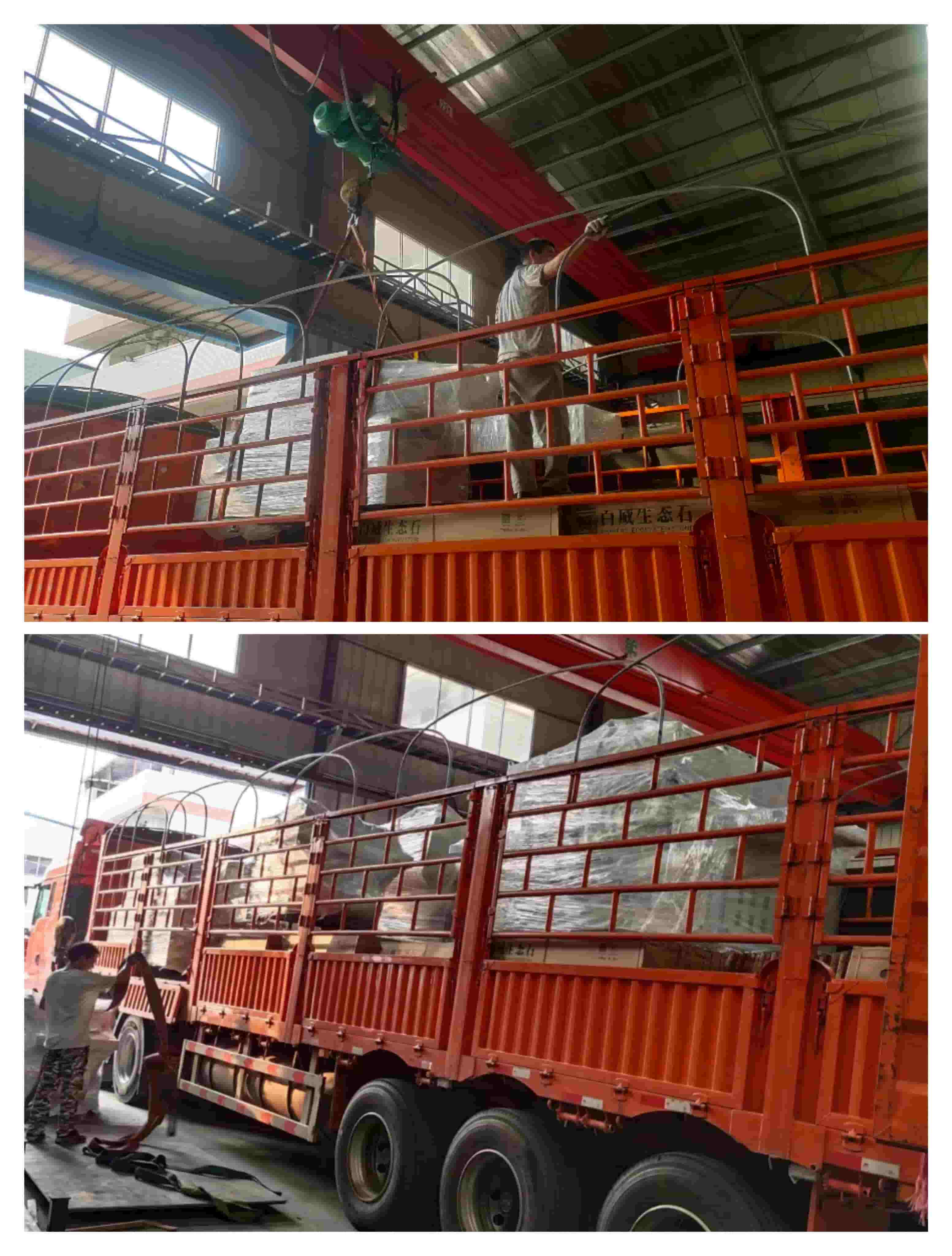 2021年9月10日發云南曲靖羅平-ZQ300圓木多片鋸2臺、ZQ150方