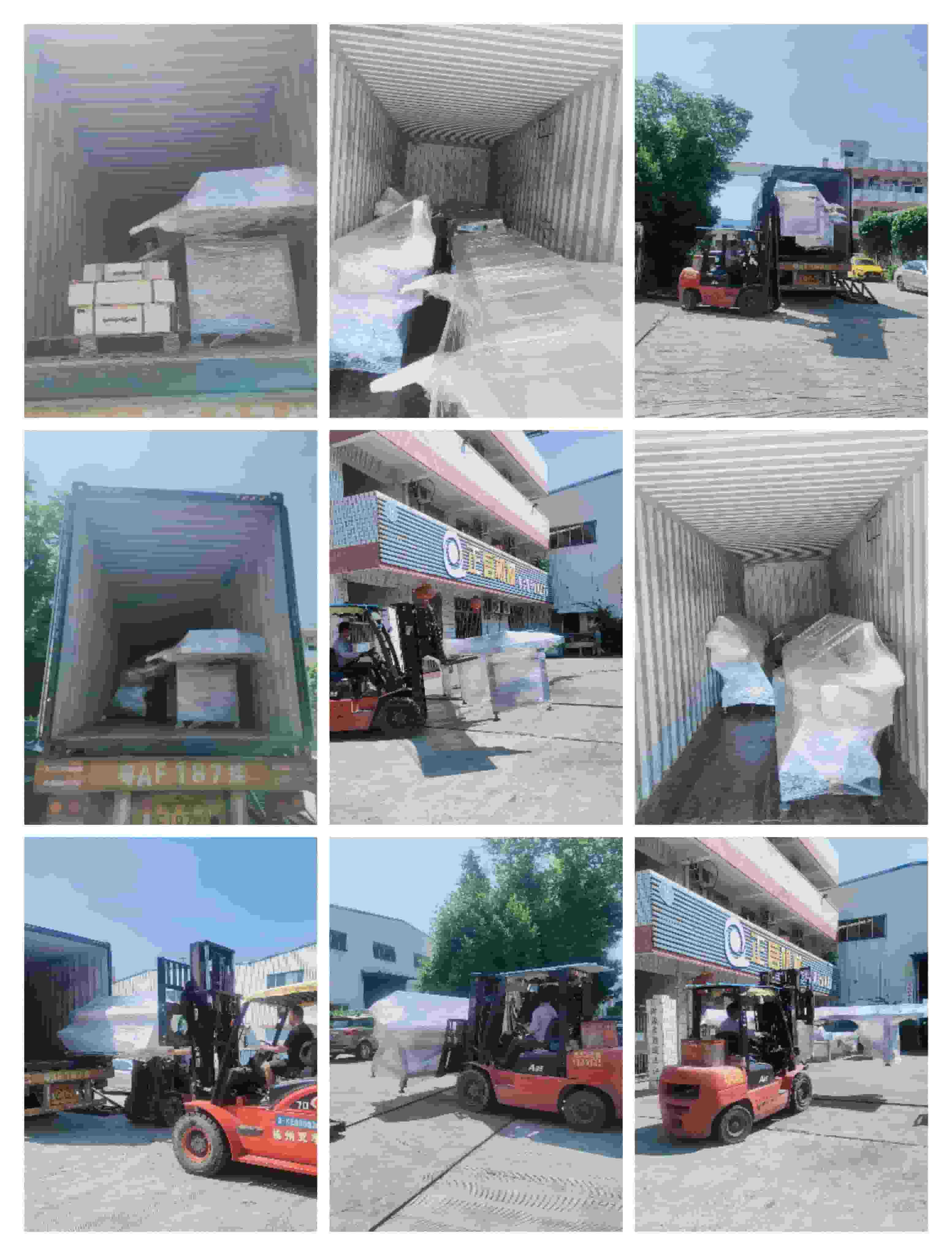 2023年10月12日發捷裝柜&nbsp;4號柜-方木自動進料架2個、翻轉自動